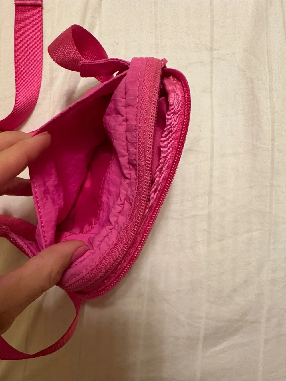 lululemon athletica Hot Pink Crossbody Pouch